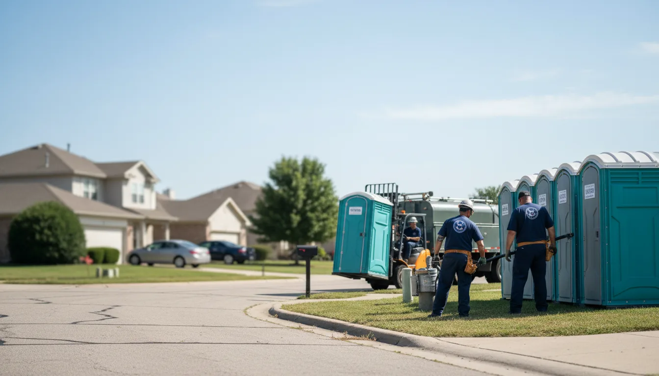 Porta Potty Rental in Evening Shade, AR near me